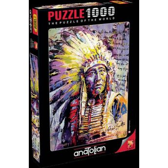 Anatolian Şef Seattle/ Chief Seattle 1000 Parça Puzzle