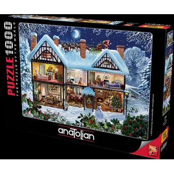 Anatolian Yılbaşı/ Seasons House 1000 Parça Puzzle