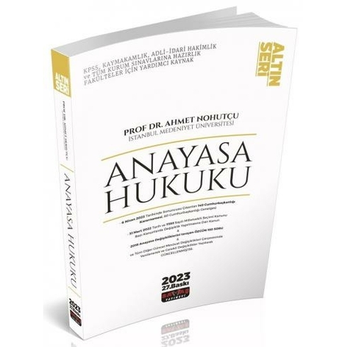 Anayasa Hukuku Konu Anlatımı