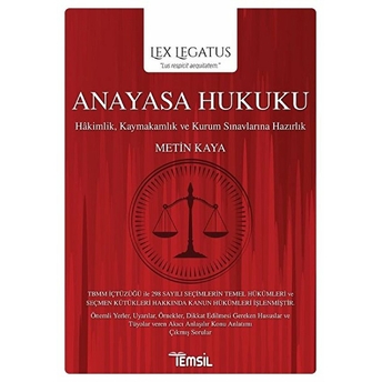 Anayasa Hukuku - Lex Legatus