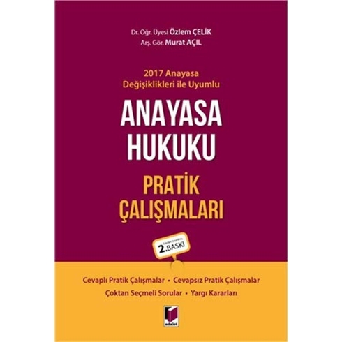 Anayasa Hukuku Pratik Çalışmaları Murat Açıl