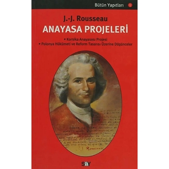 Anayasa Projeleri Jean-Jacques Rousseau