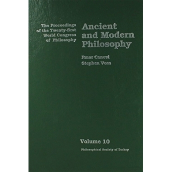 Ancient And Modern Philosophy (Ciltli)-Pınar Canevi