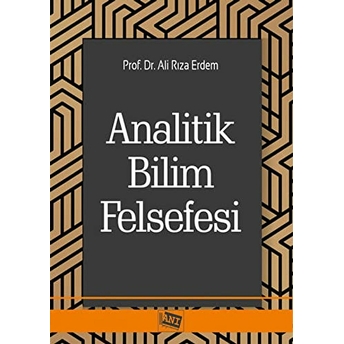 Anı Yayıncılık Analitik Bilim Felsefesi