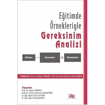 Anı Yayıncılık Eğitimde Örnekleriyle Gereksinim Analizleri