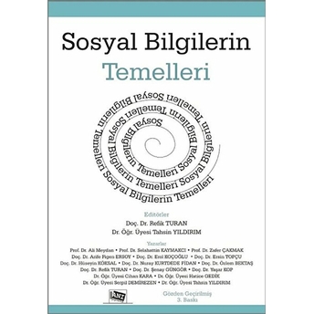 Anı Yayıncılık Sosyal Bilgilerin Temelleri