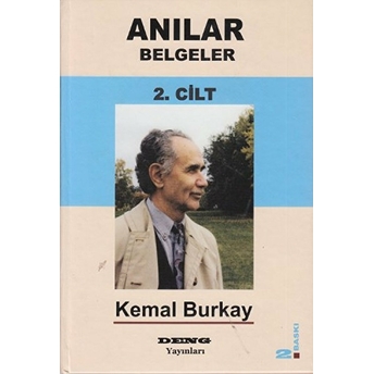 Anılar Belgeler (Cilt 2) Ciltli Kemal Burkay