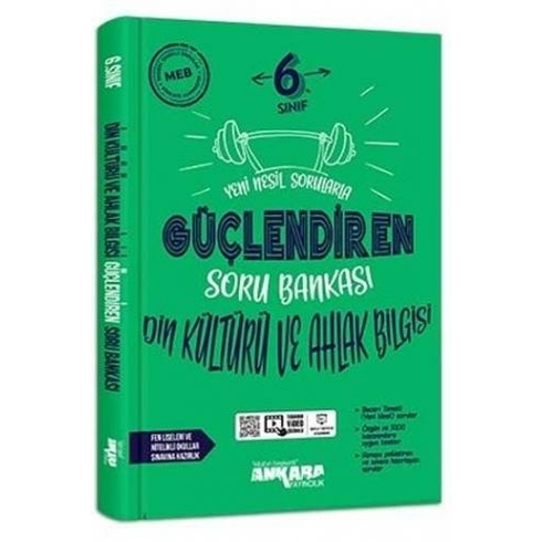 Ankara 6. Sınıf Din Kültürü Ve Ahlak Bilgisi Güçlendiren Soru Bankası