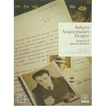 Ankara Araştırmaları Dergisi Cilt: 1 Sayı: 2 / Journal Of Ankara Studies Kolektif