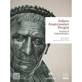 Ankara Araştırmaları Dergisi Cilt: 2 Sayı: 1 / Journal Of Ankara Studies Kolektif