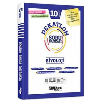 ​​Ankara Yayıncılık 10. Sınıf Biyoloji Dekatlon Soru Bankası Komisyon