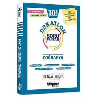​​Ankara Yayıncılık 10. Sınıf Coğrafya Dekatlon Soru Bankası Komisyon