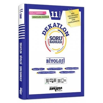 ​​Ankara Yayıncılık 11. Sınıf Biyoloji Dekatlon Soru Bankası Komisyon