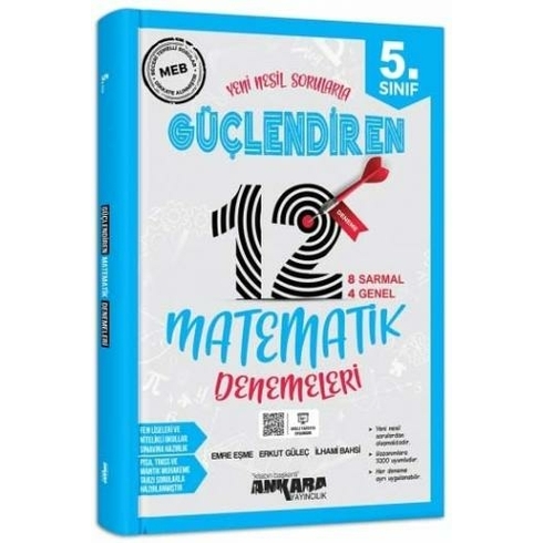 Ankara Yayıncılık 5.Sınıf Güçlendiren Matematik 12 Deneme Sınavı