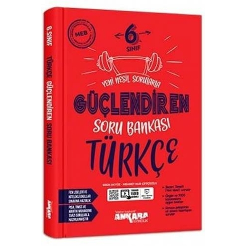 Ankara Yayıncılık 6. Sınıf Türkçe Güçlendiren Soru Bankası