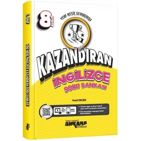 Ankara Yayıncılık 8.Sınıf Lgs Kazandıran Ingilizce Soru Bankası