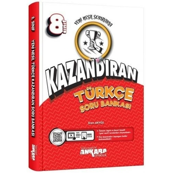 Ankara Yayıncılık 8. Sınıf Türkçe Kazandıran Soru Bankası Komisyon