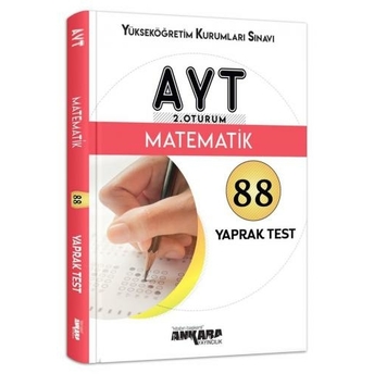 Ankara Yayıncılık Ayt Matematik Yaprak Test Komisyon