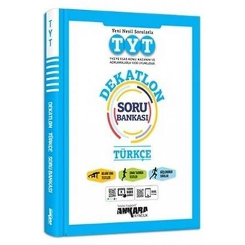 ​Ankara Yayıncılık Tyt Türkçe Dekatlon Soru Bankası Komisyon