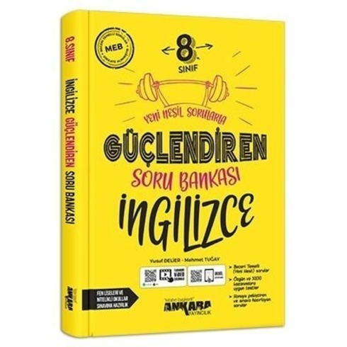 Ankara Yayıncılık Yayıncılık 8. Sınıf Güçlendiren Ingilizce Soru Bankası