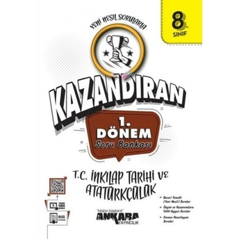 Ankara Yayınları 8. Sınıf Lgs T.c. Inkılap Tarihi Ve Atatürkçülük 1. Dönem Soru Bankası Komisyon