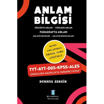 Anlam Bilgisi Durmuş Zengin