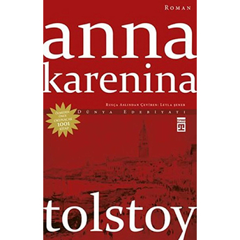 Anna Karenina Lev Nikolayeviç Tolstoy