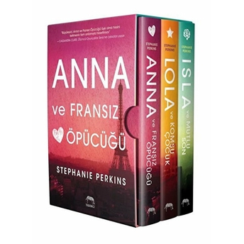 Anna-Lola-Isla Kutu Seti (3 Kitap Takım) Stephanie Perkins