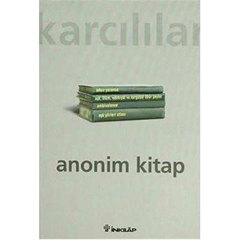 Anonim Kitap Ahmet Karcılılar