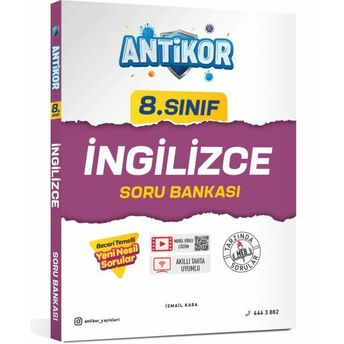 Antikor 8.Sınıf Ingilizce Soru Bankası Ismail Kara