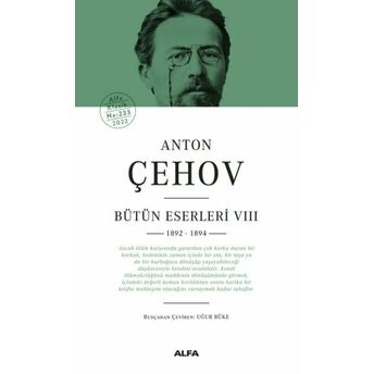 Anton Çehov Bütün Eserleri 8 (Ciltli) Anton Pavloviç Çehov