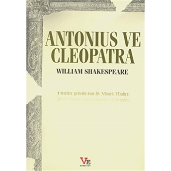 Antonius Ve Cleopatra William Shakespeare