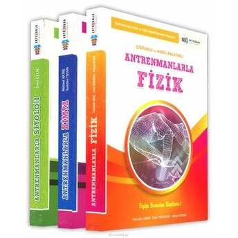 Antrenmanlarla Fizik, Kimya Ve Biyoloji Kitabı 3 Lü Set Komisyon