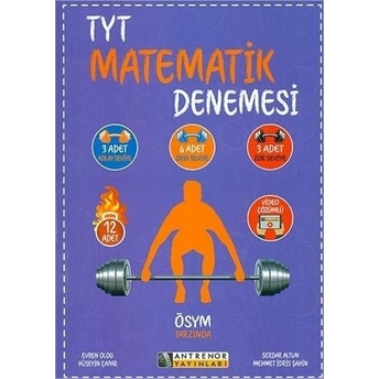 Antrenör Yayınları Tyt Matematik Denemeleri Serdar Altun