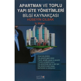 Apartman Ve Toplu Yapı Site Yönetimleri Bilgi Kaynakçası Hüseyin Cılbak