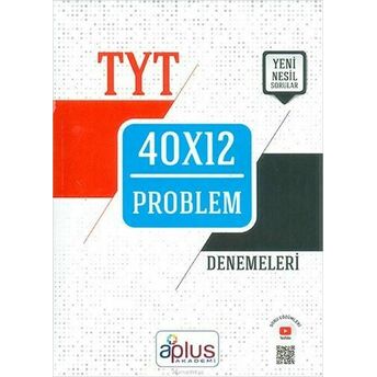 Aplus Tyt Problem 40X12 Denemeleri Komisyon