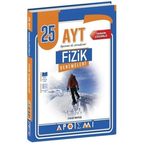 Apotemi Yayınları Ayt Fizik 25'Li Deneme Cehdi Akkuş