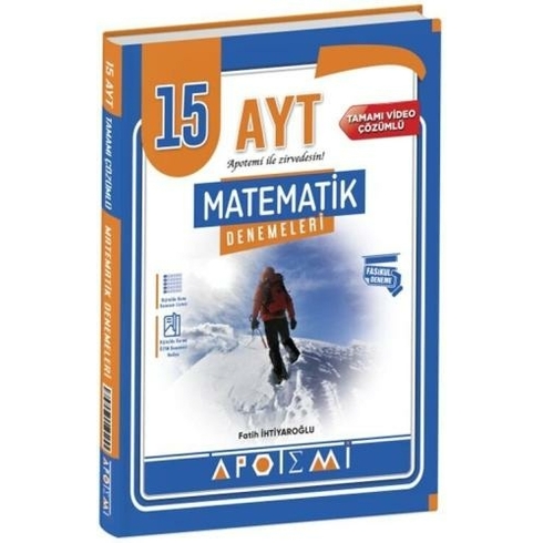 Apotemi Yayınları Ayt Matematik 15 Çözümlü Deneme Fatih Ihtiyaroğlu