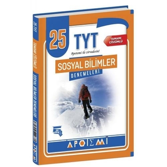 Apotemi Yayınları Tyt Sosyal Bilimler 25 Li Deneme Komisyon