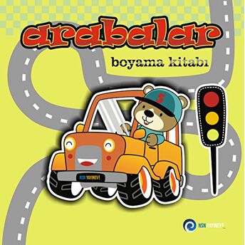 Arabalar - Boyama Kitabı Kolektif