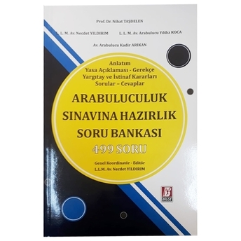 Arabuluculuk Sınavına Hazırlık Soru Bankası Nihat Taşdelen