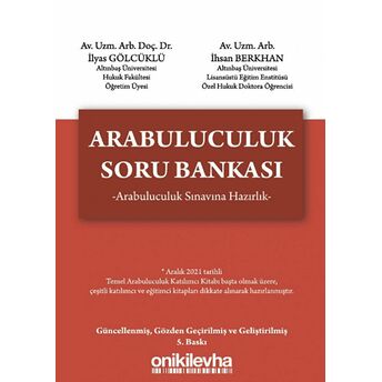 Arabuluculuk Soru Bankası Ihsan Berkhan