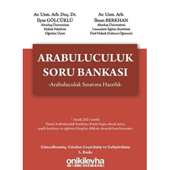 Arabuluculuk Soru Bankası - Ihsan Berkhan - Ilyas Gölcüklü