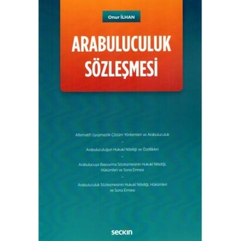 Arabuluculuk Sözleşmesi Onur Ilhan