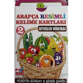 Arapça 02.Bitkiler Dünyası / Resimli Kelime Kartları 72-Kart Hüseyin Günday