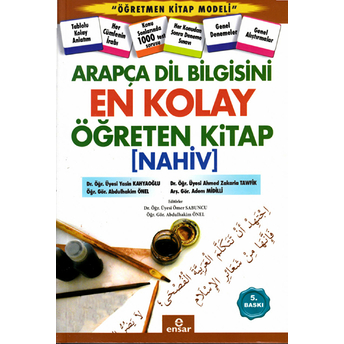 Arapça Dilbilgisini En Kolay Öğreten Kitap (Nahiv) Ahmet Zakaria Tawfik