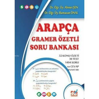 Arapça Gramer Özetli Soru Bankası; Arapçaarapça Ahmet Şen