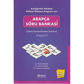 Arapça Soru Bankası 4 Gürkan Dağbaşı