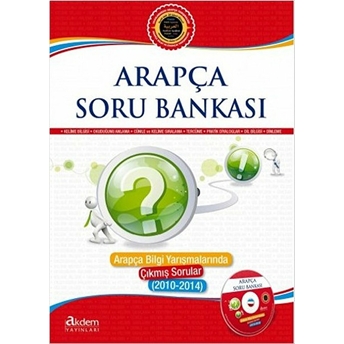 Arapça Soru Bankası Arapça Bilgi Yarışmalarında Çıkmış Sorular (2010-2014) Kolektif