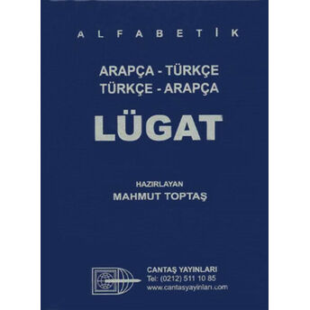 Arapça Türkçe-Türkçe Arapça Cep Lügatı Mahmut Toptaş